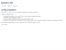 Tablet Screenshot of powery.net